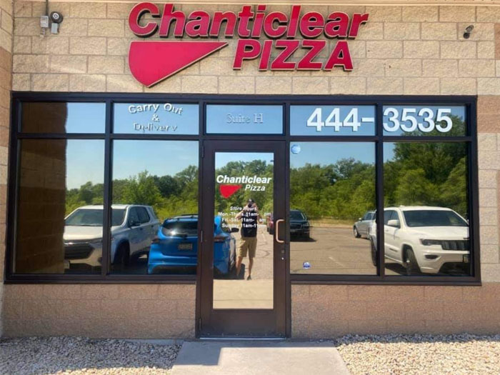 Chanticlear Pizza - Architectural Commercial Tinting