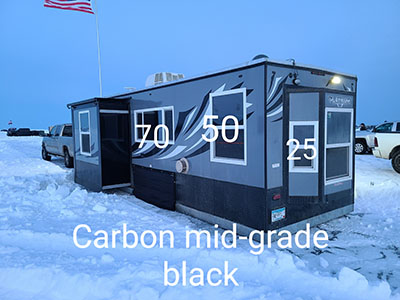 Carbon Mid Grade Black Fish House Tint